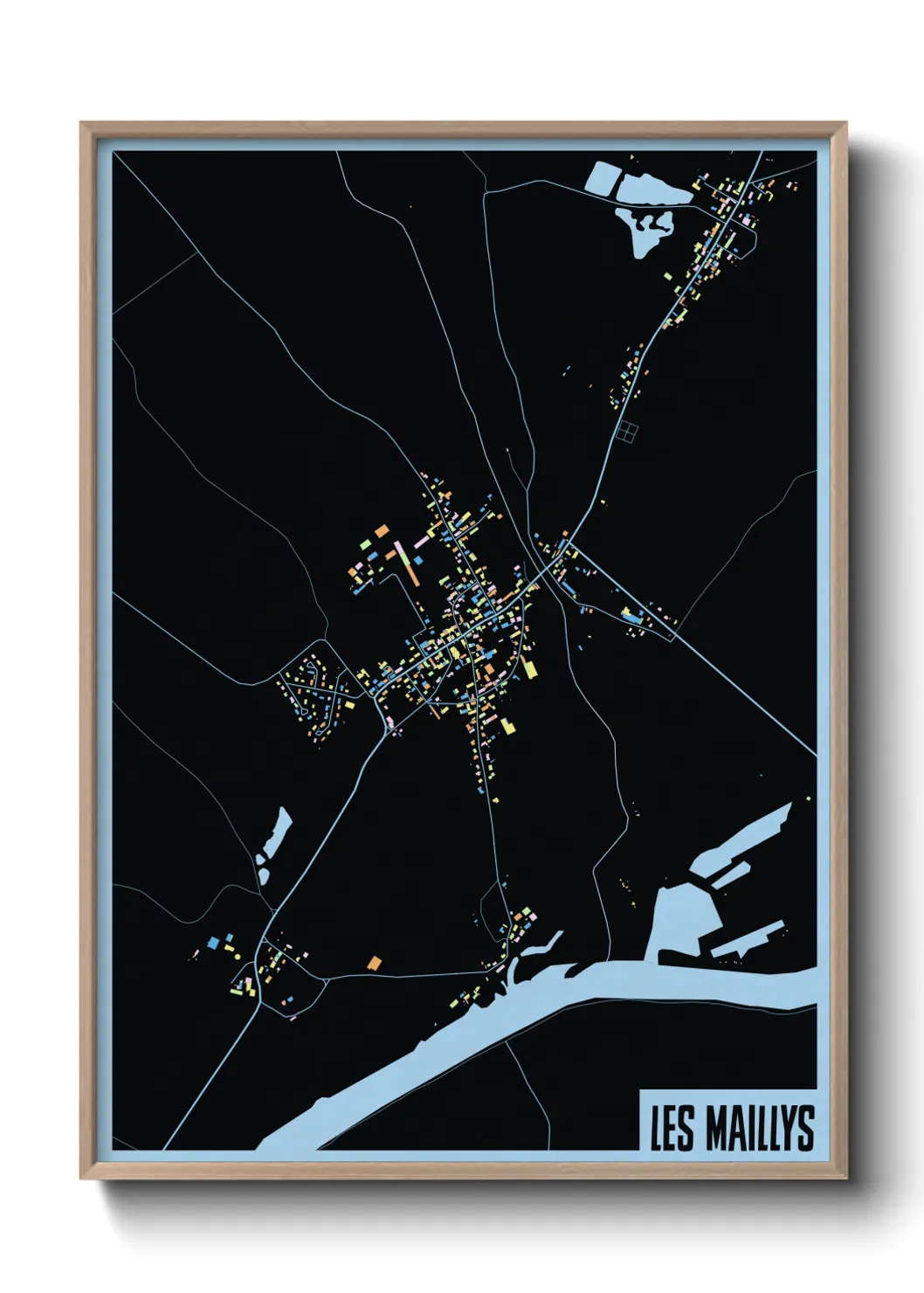 Un poster carteLes Maillys