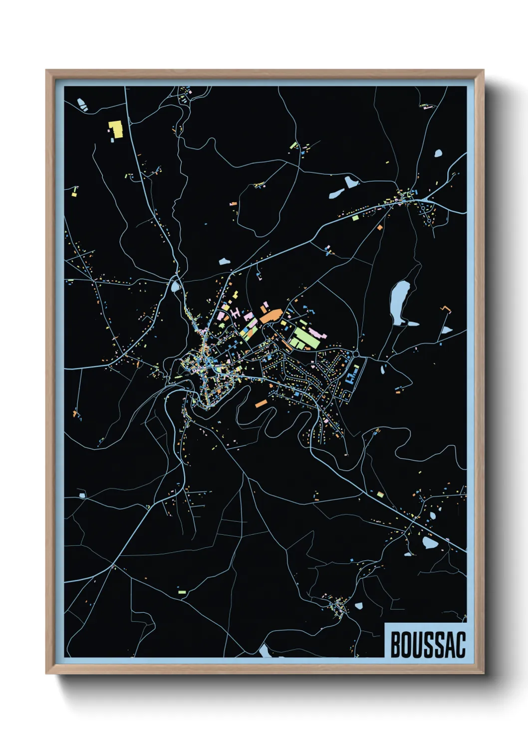 Un poster carteBoussac