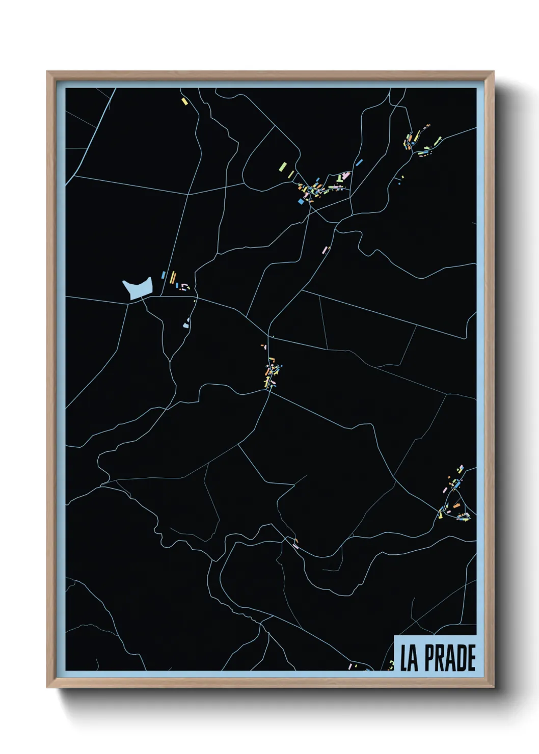 Un poster carteLa Prade