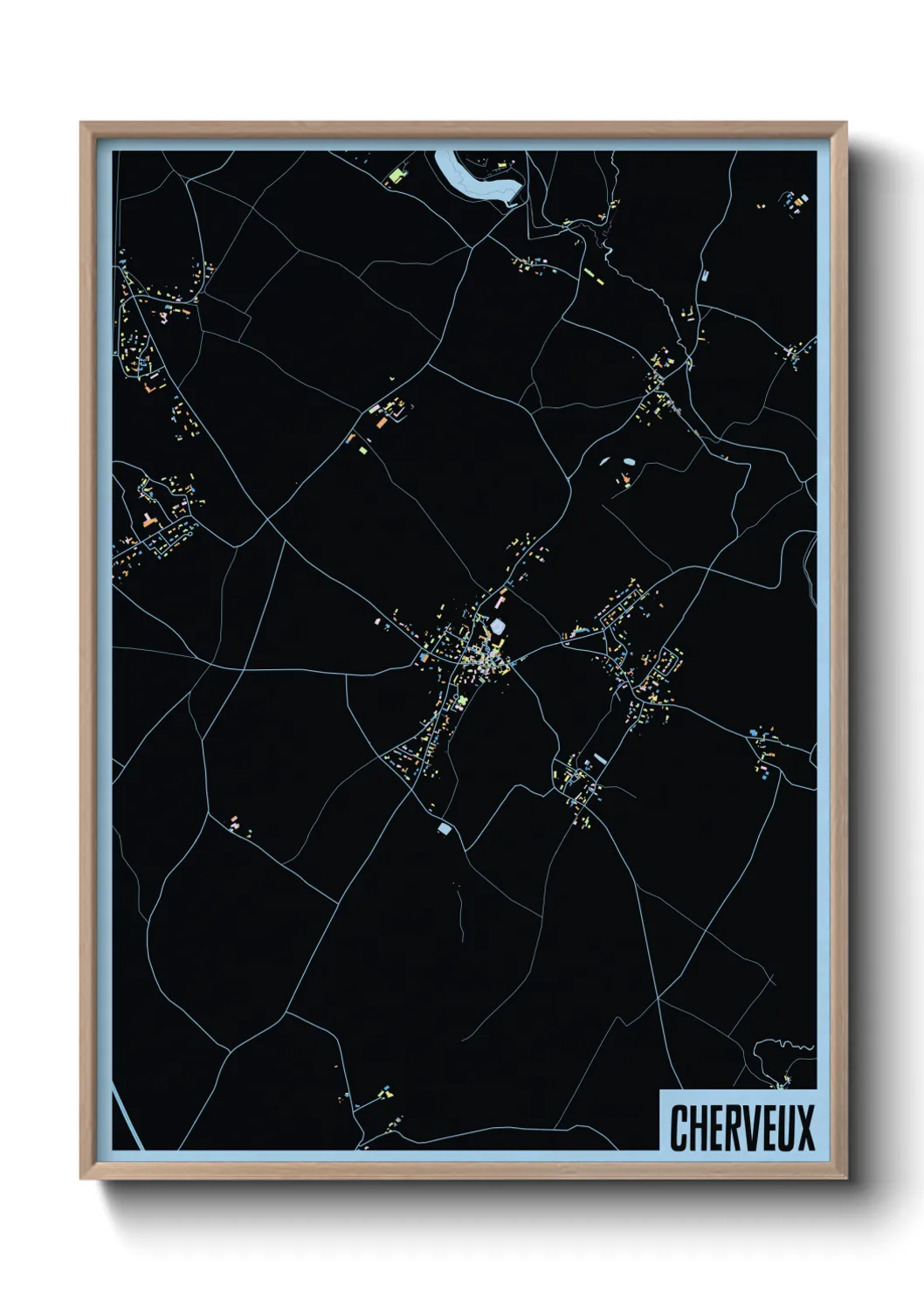 Un poster carteCherveux