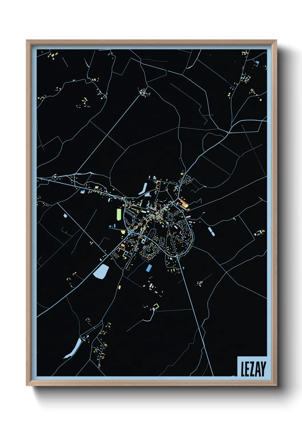 Un poster carteLezay