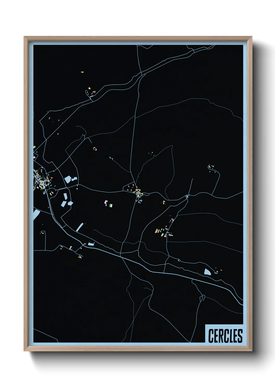 Un poster carteCercles