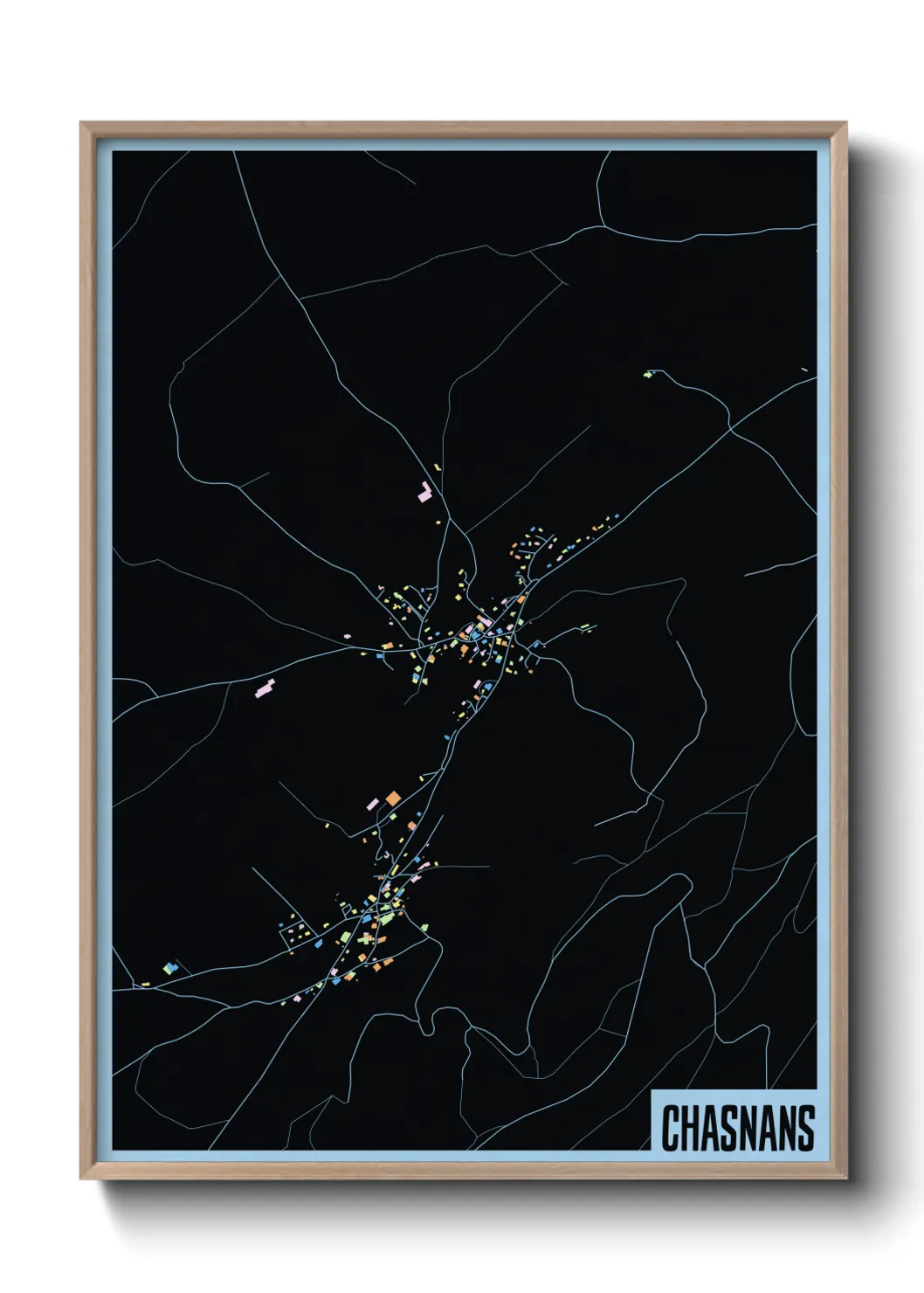 Un poster carteChasnans