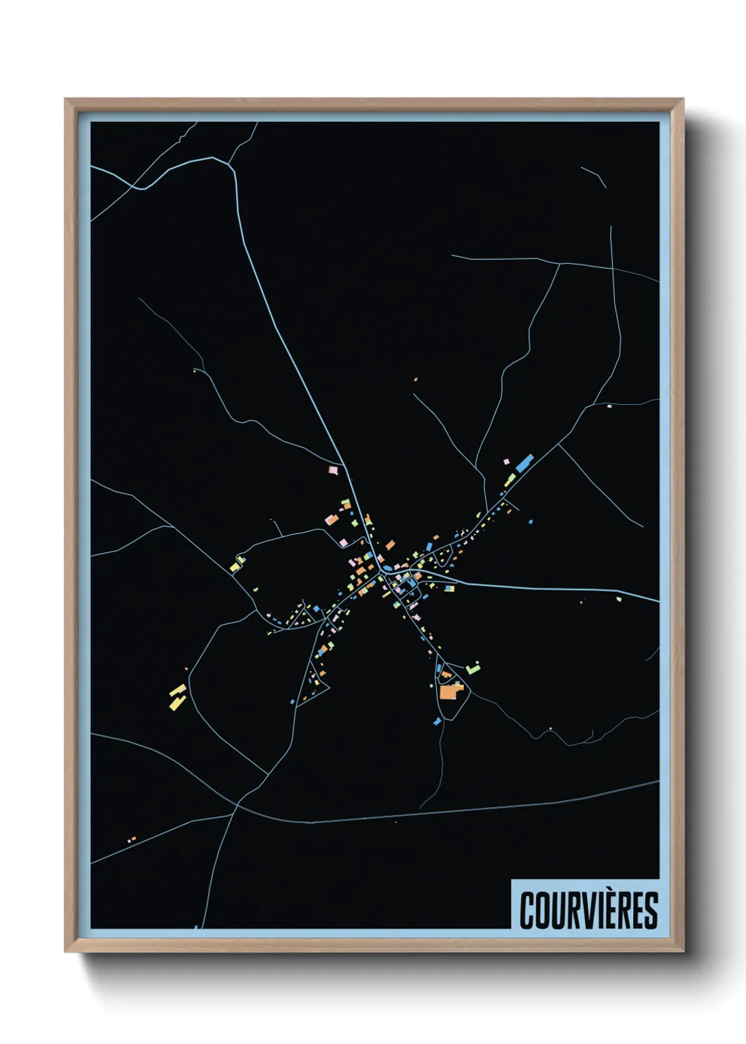 Un poster carteCourvières