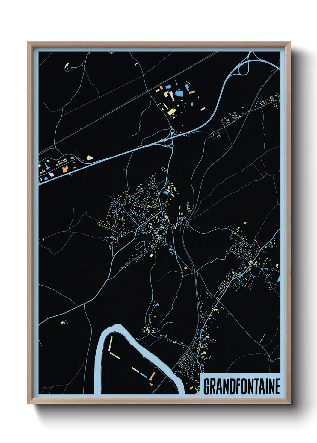 Un poster carteGrandfontaine