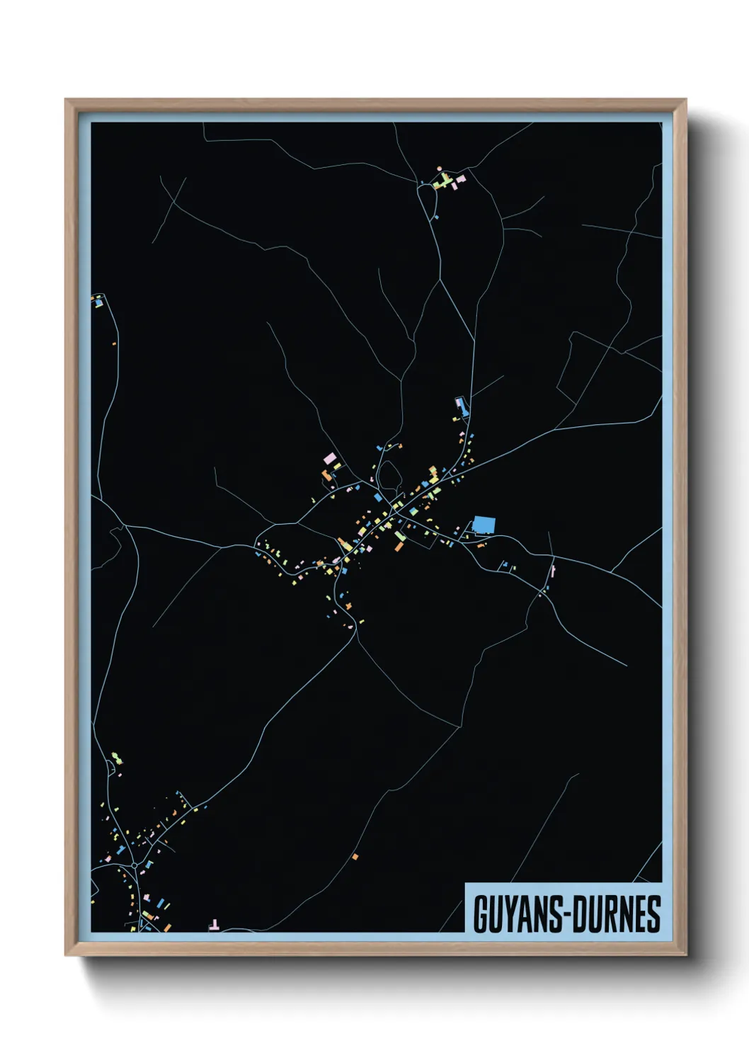 Un poster carteGuyans-Durnes