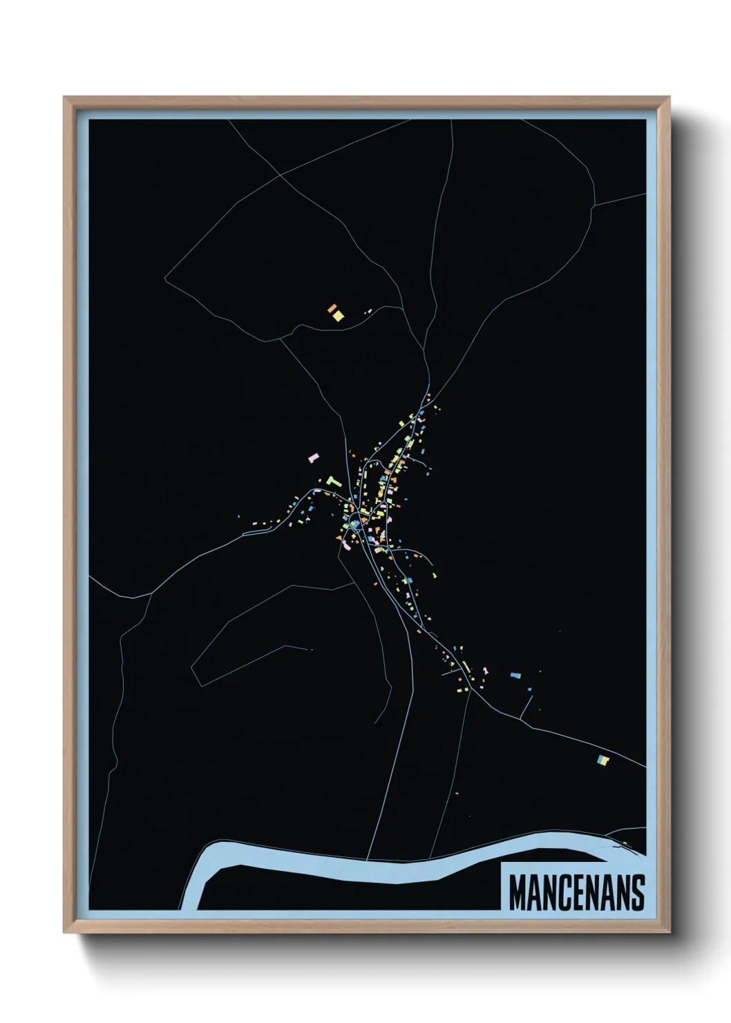 Un poster carteMancenans