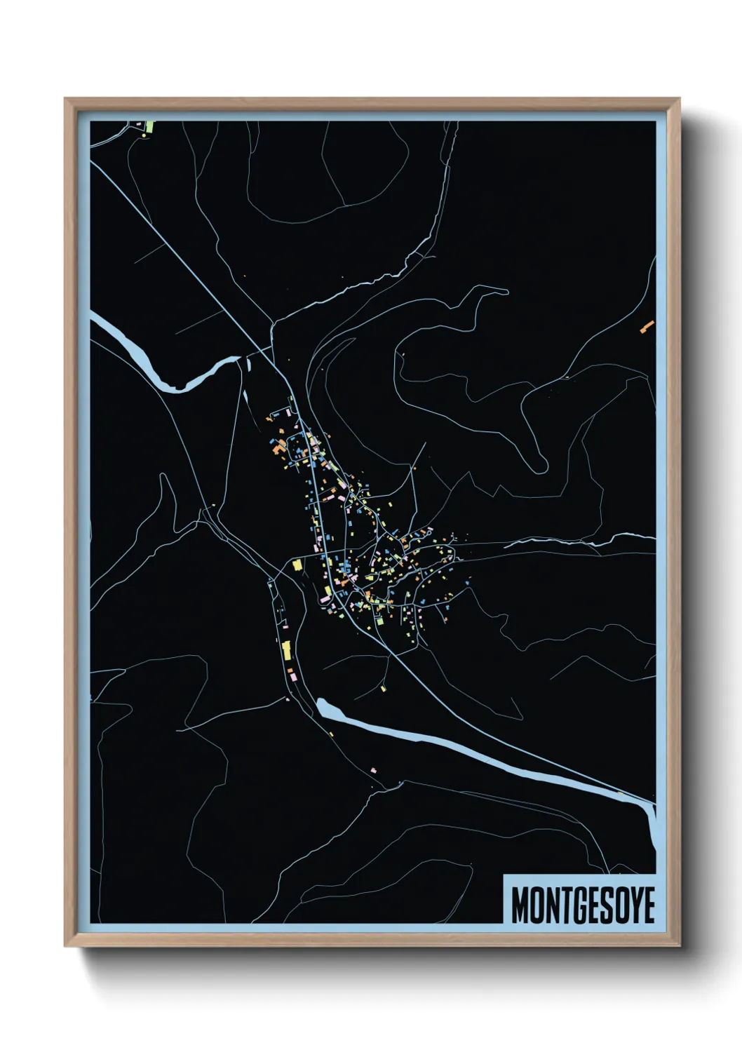 Un poster carteMontgesoye