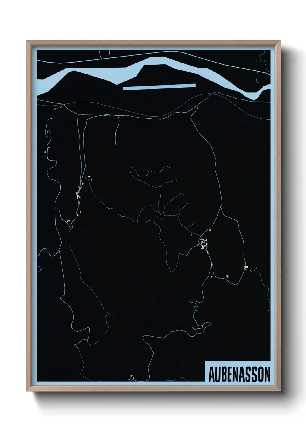 Un poster carteAubenasson