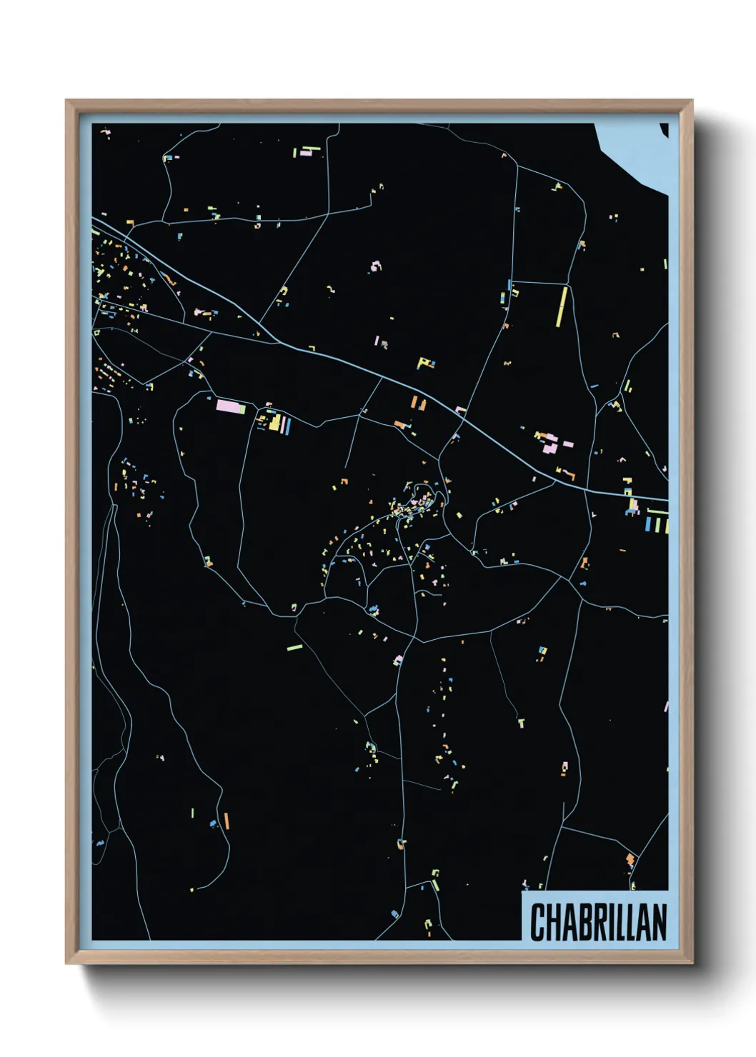 Un poster carteChabrillan