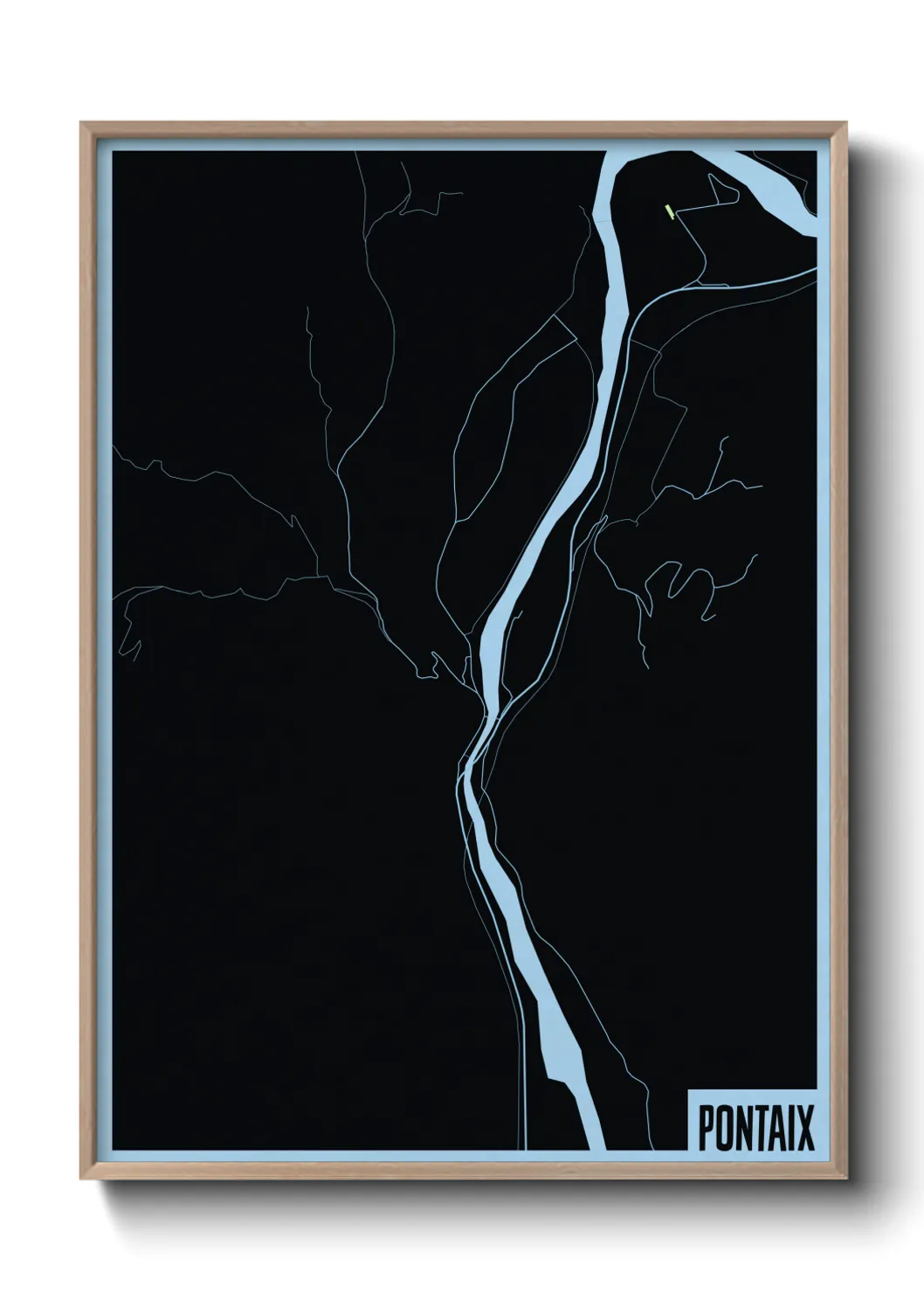 Un poster cartePontaix