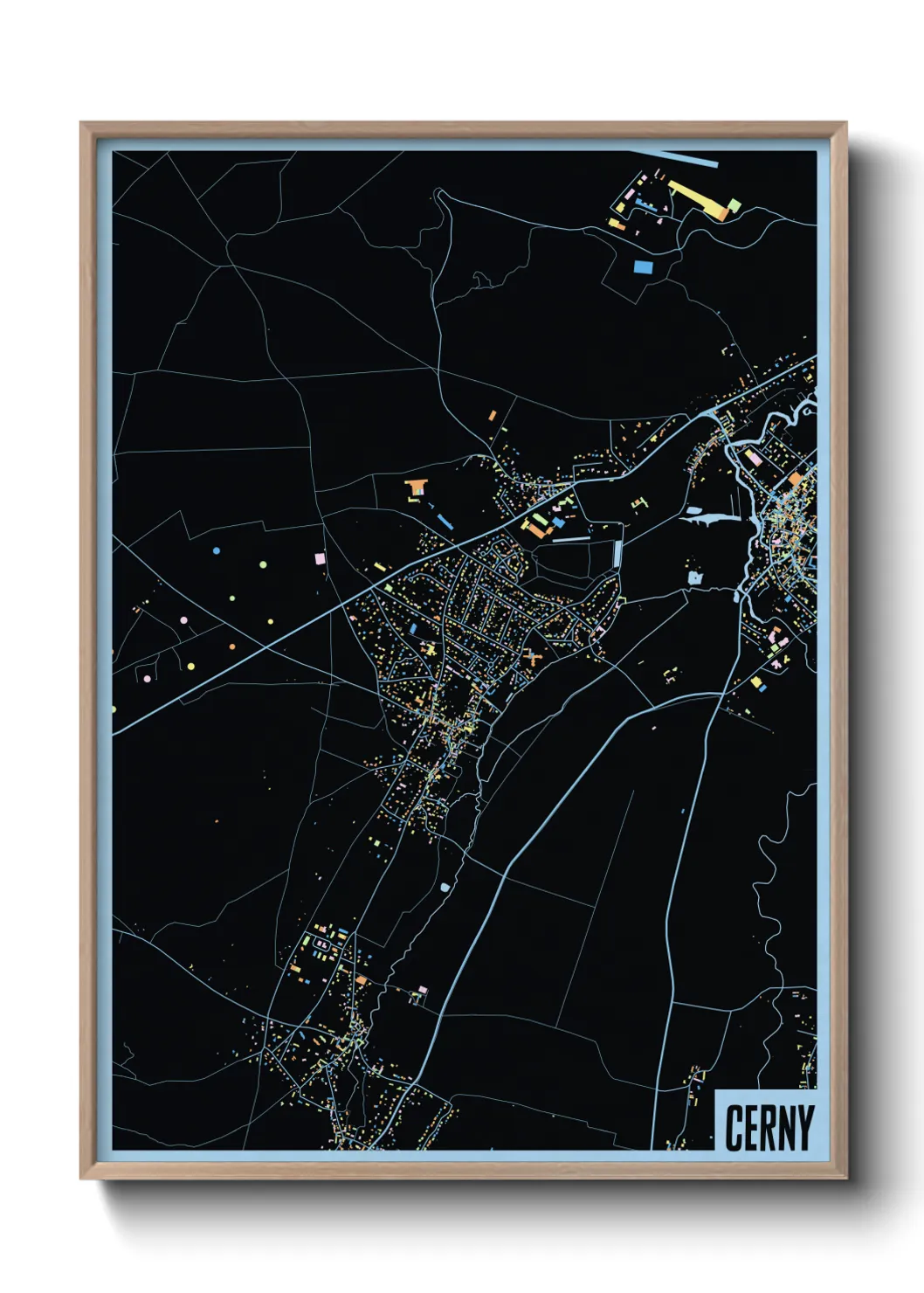 Un poster carteCerny