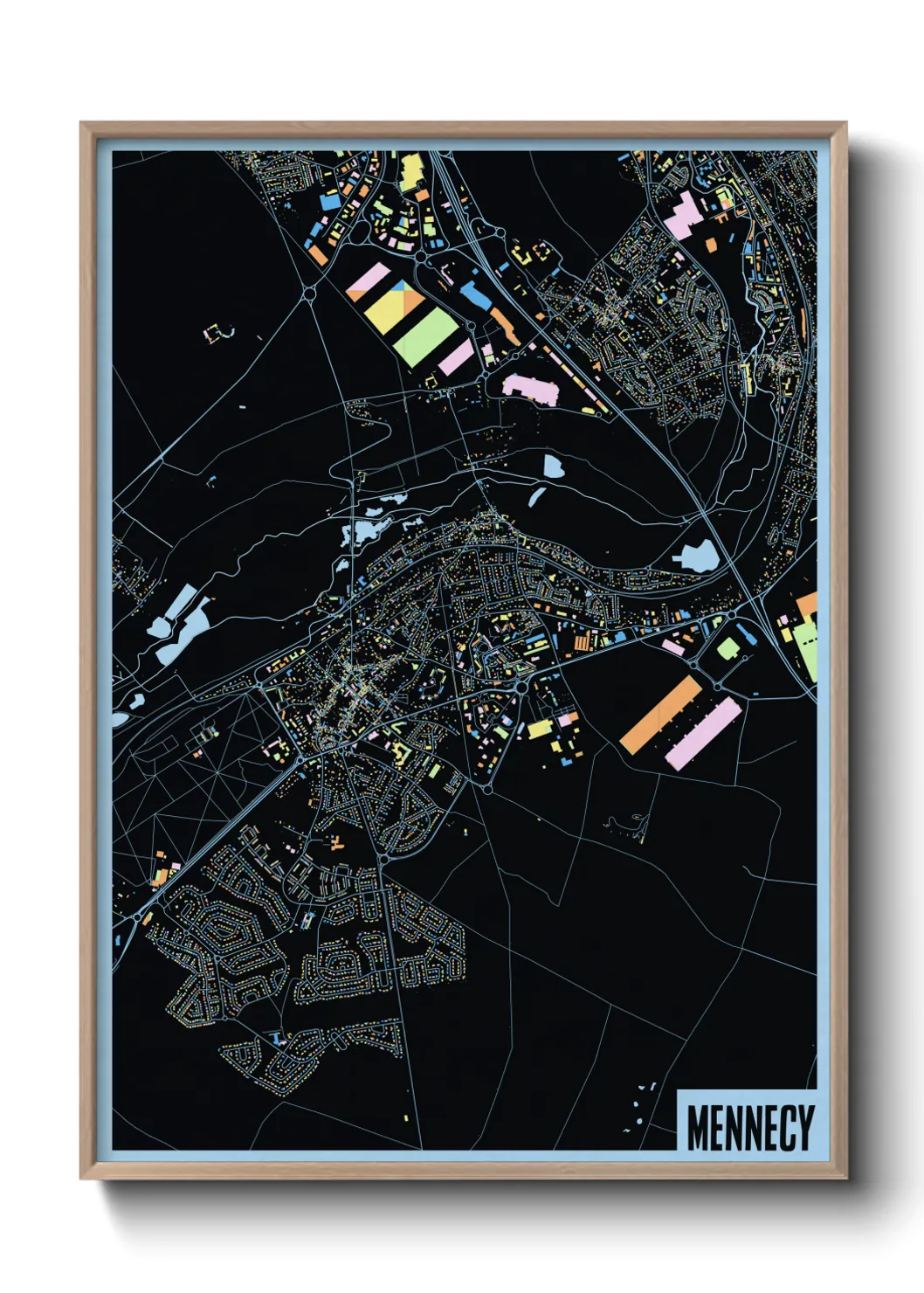 Un poster carteMennecy