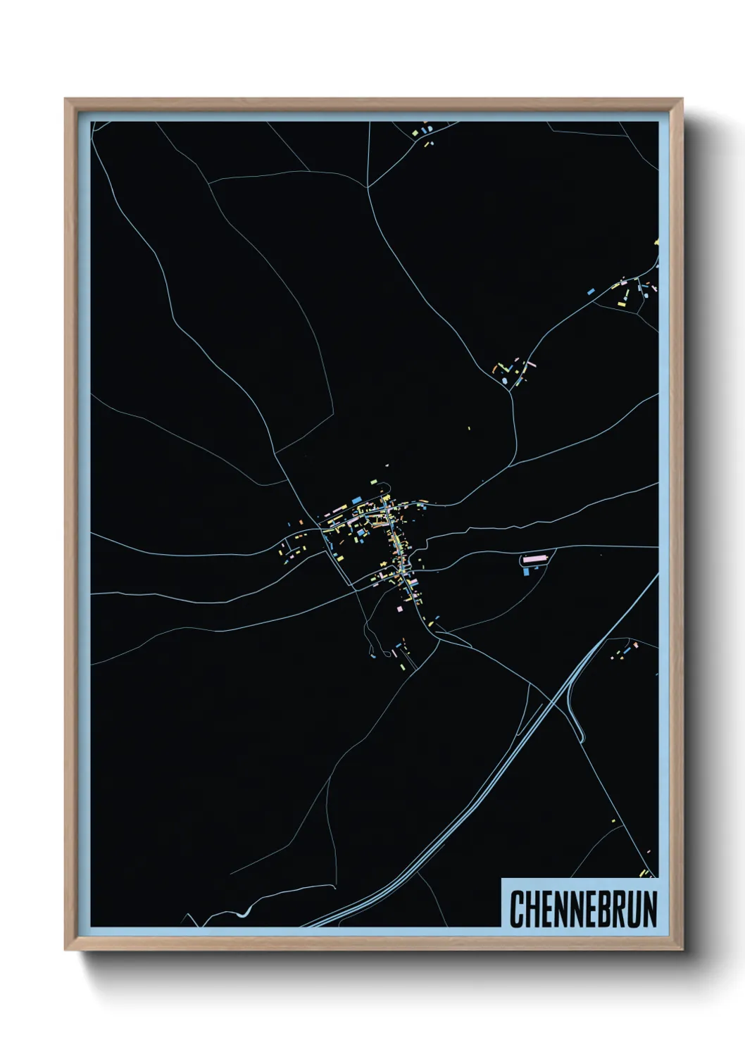 Un poster carteChennebrun