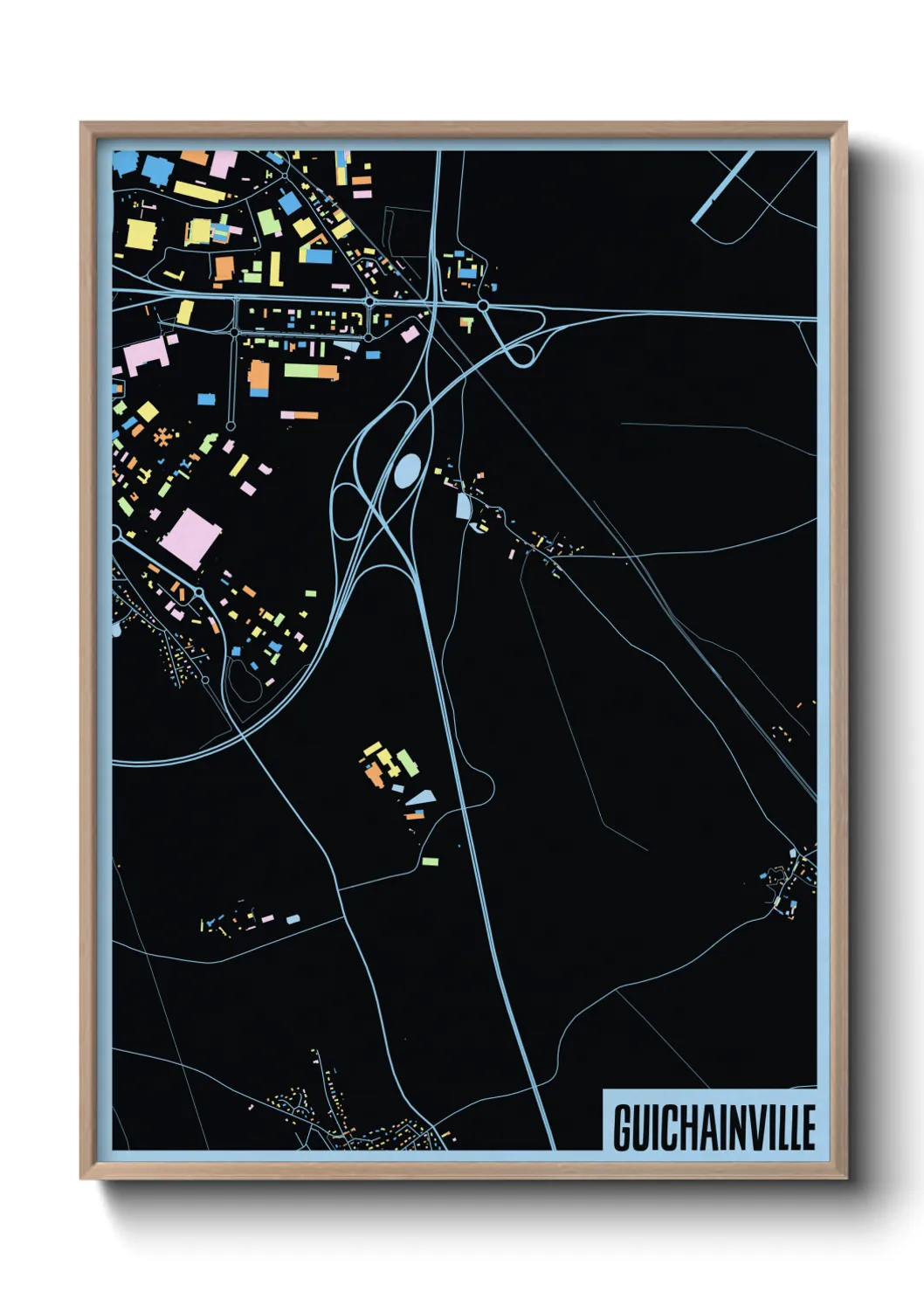 Un poster carteGuichainville