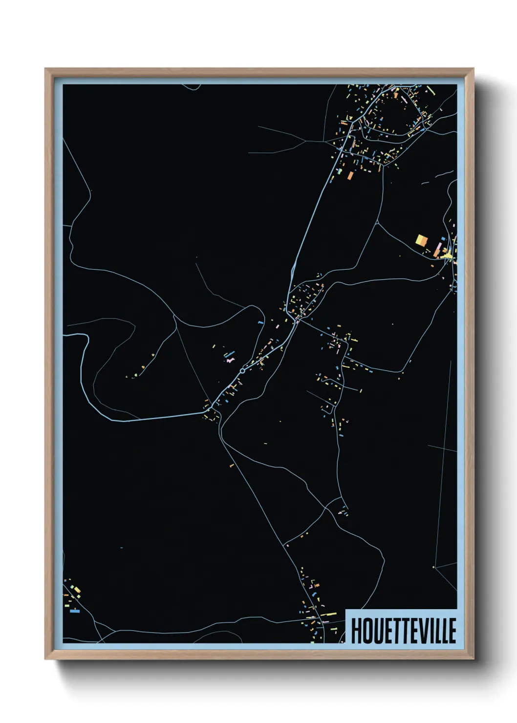 Un poster carteHouetteville