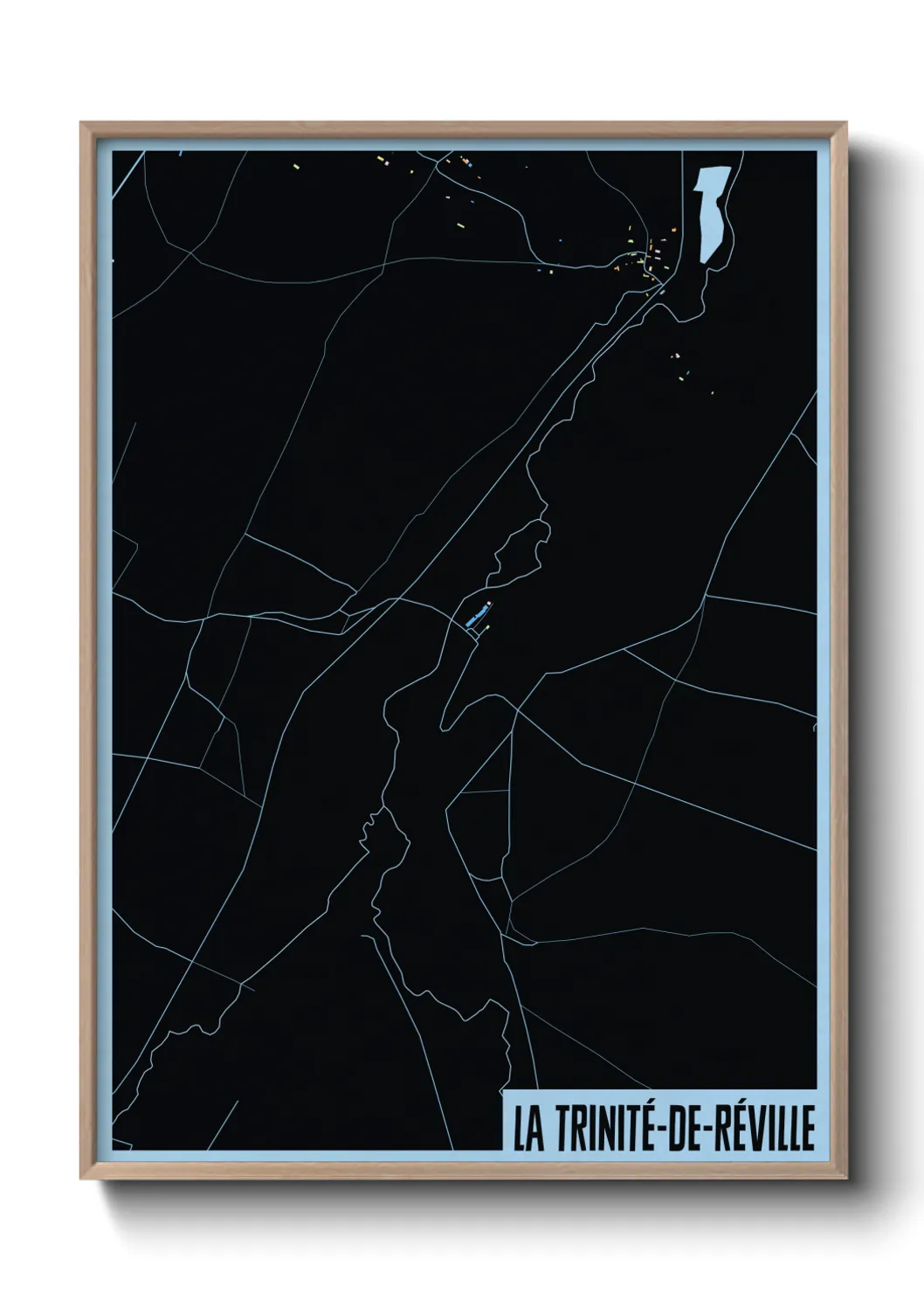 Un poster carteLa Trinité-de-Réville