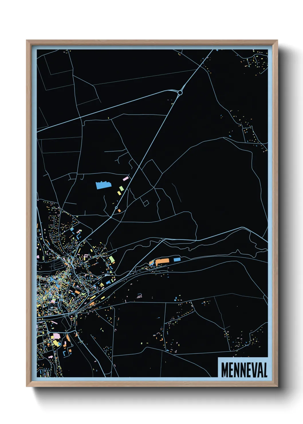 Un poster carteMenneval