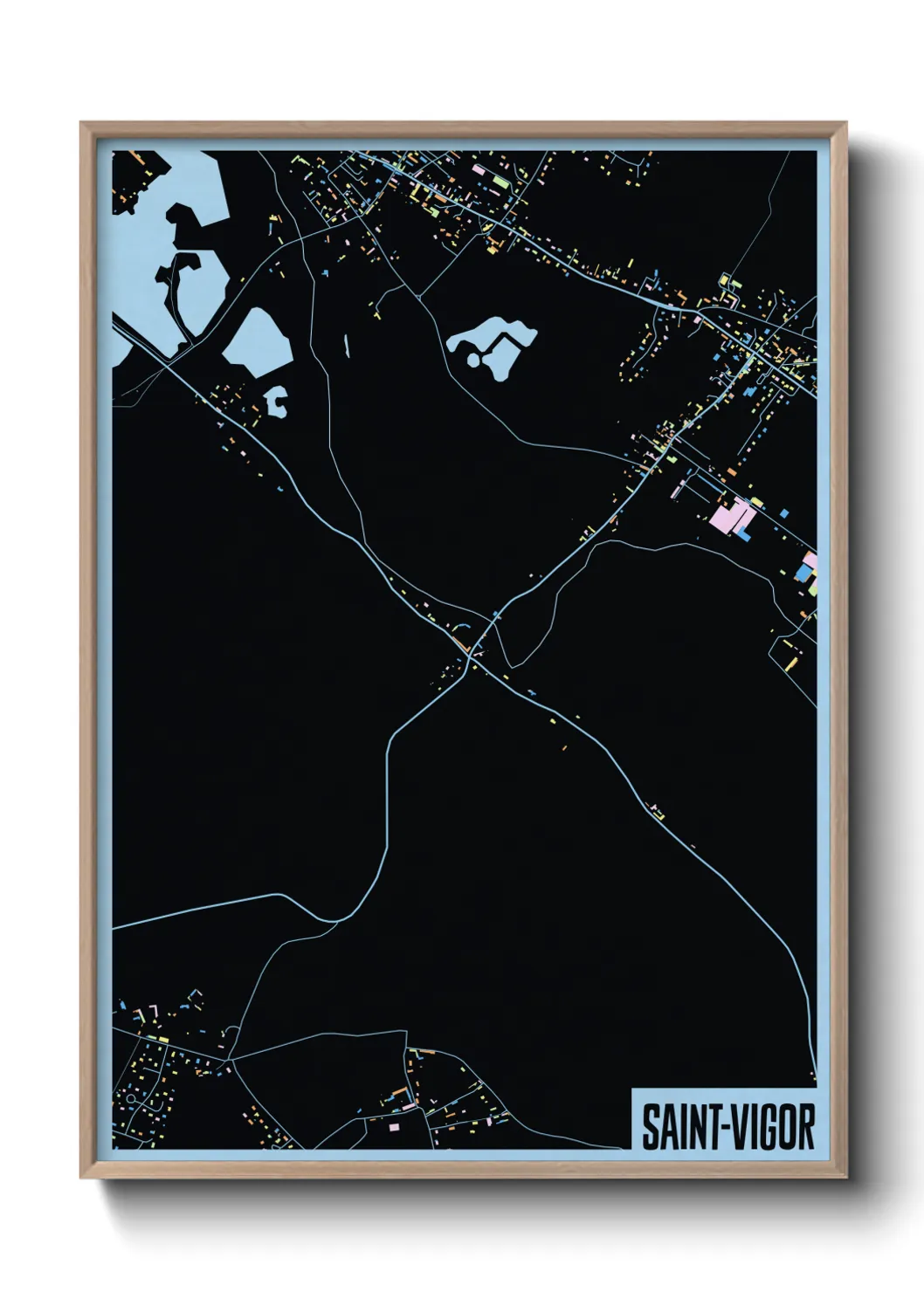 Un poster carteSaint-Vigor