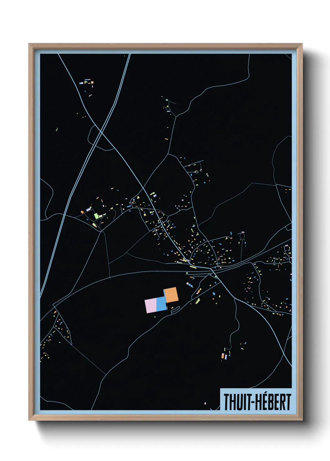 Un poster carteThuit-Hébert