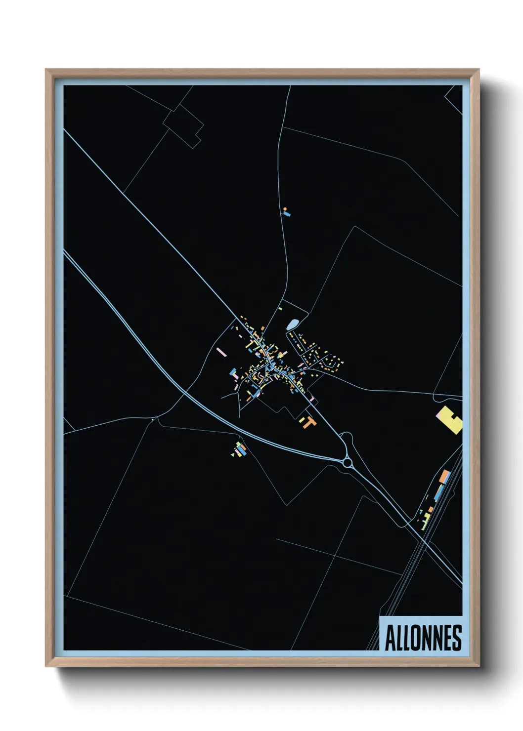 Un poster carteAllonnes