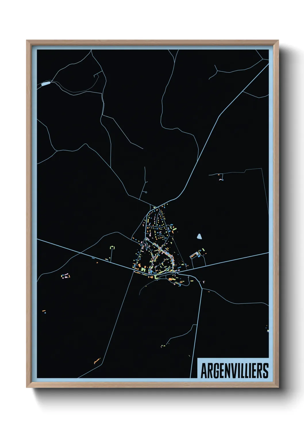 Un poster carteArgenvilliers