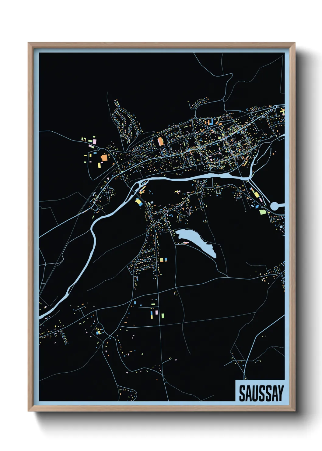 Un poster carteSaussay