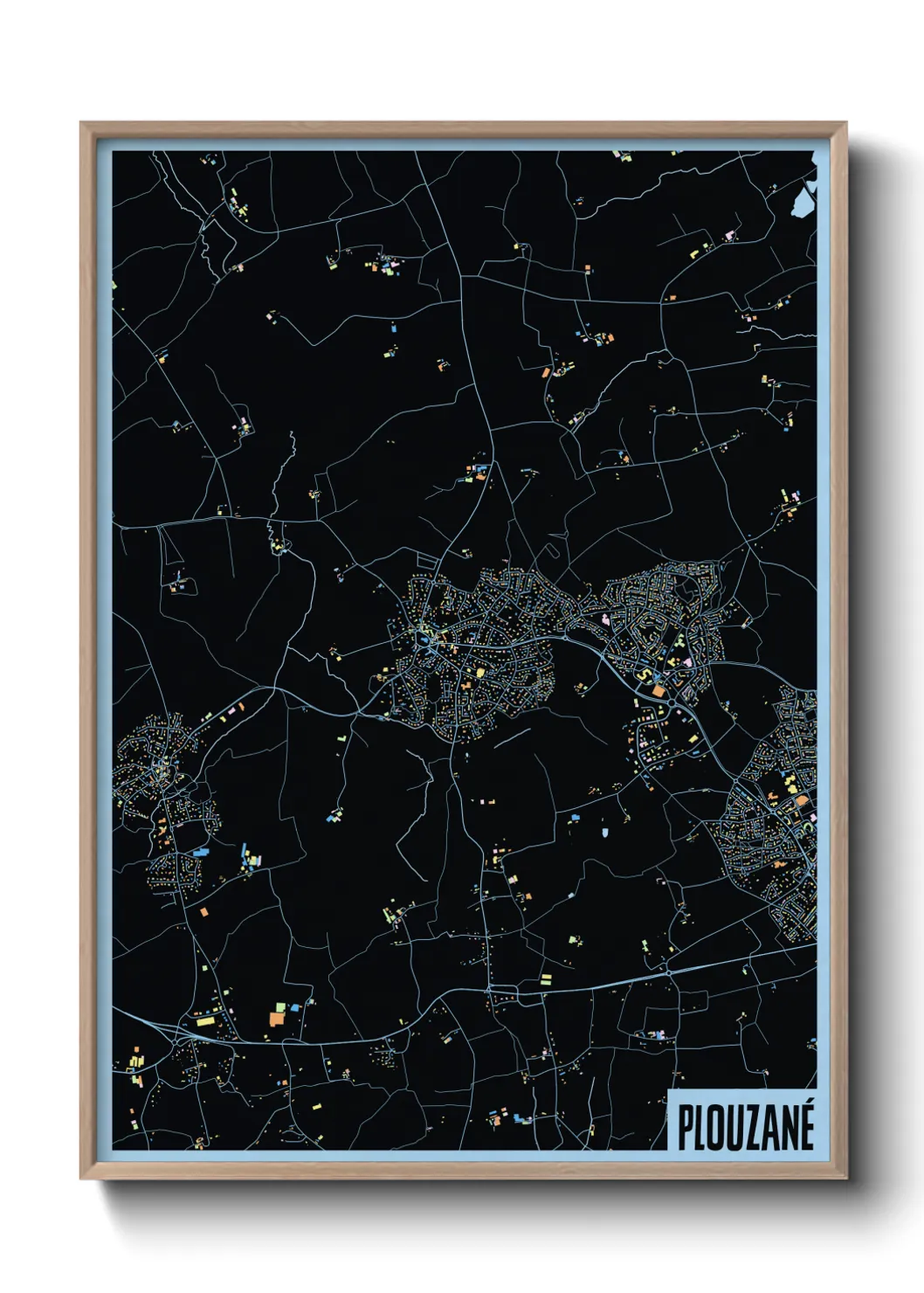 Un poster cartePlouzané