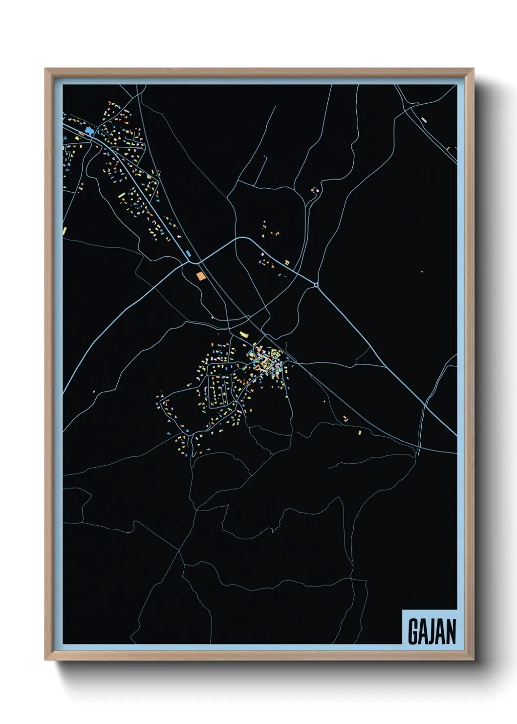 Un poster carteGajan