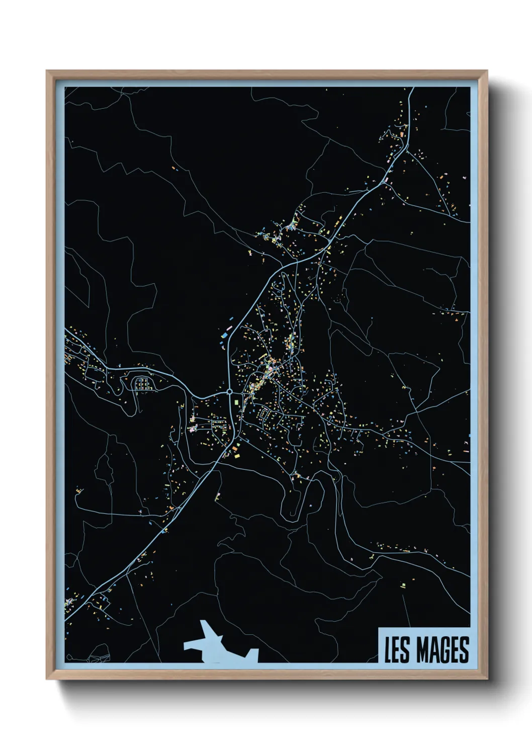 Une affiche de carte sur Les Mages