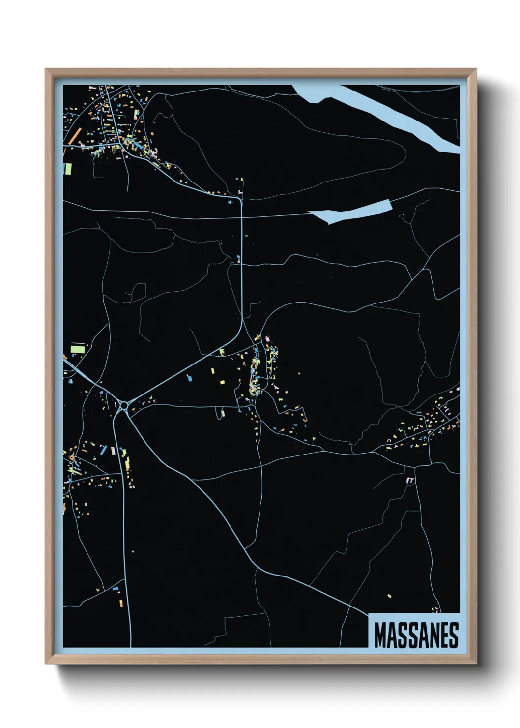 Un poster carteMassanes