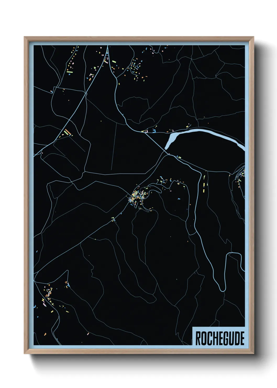 Un poster carteRochegude