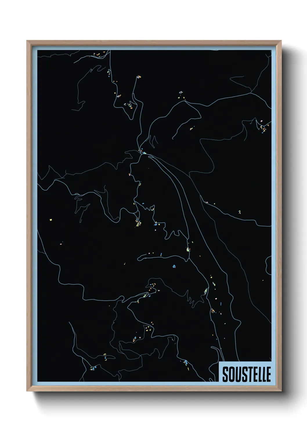 Un poster carteSoustelle