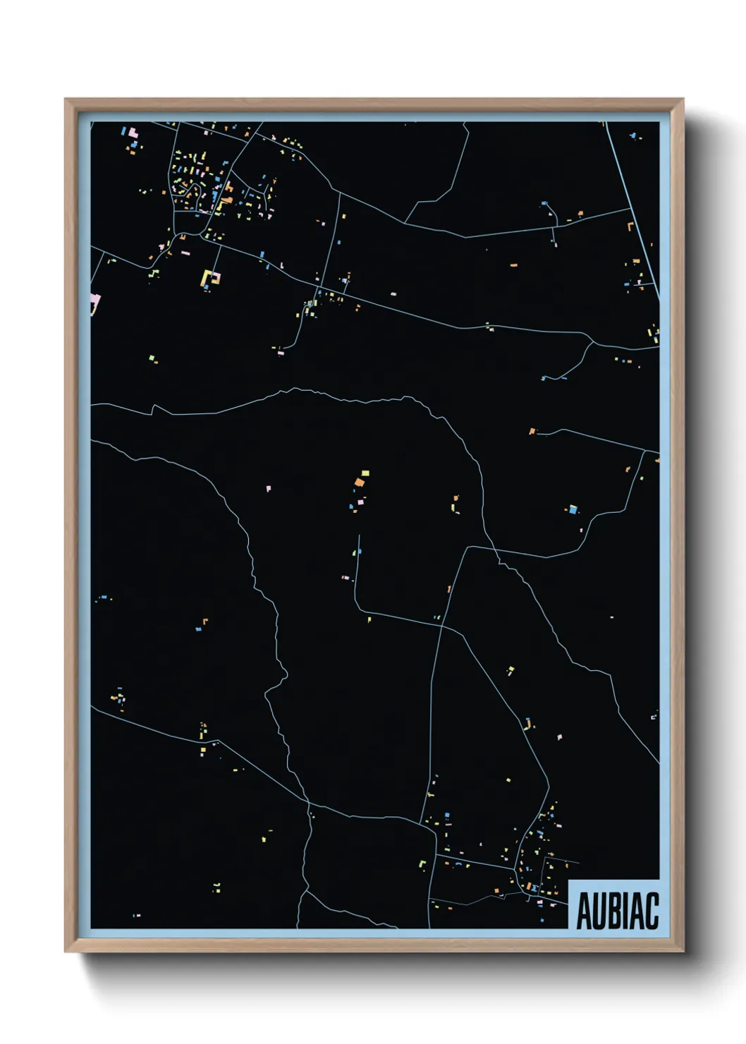 Un poster carteAubiac