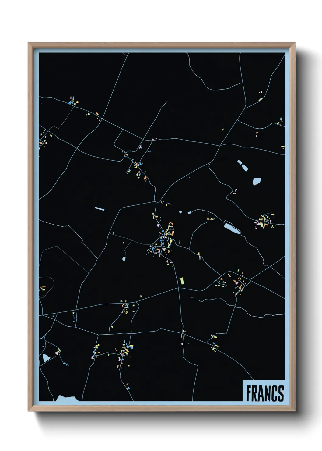 Un poster carteFrancs