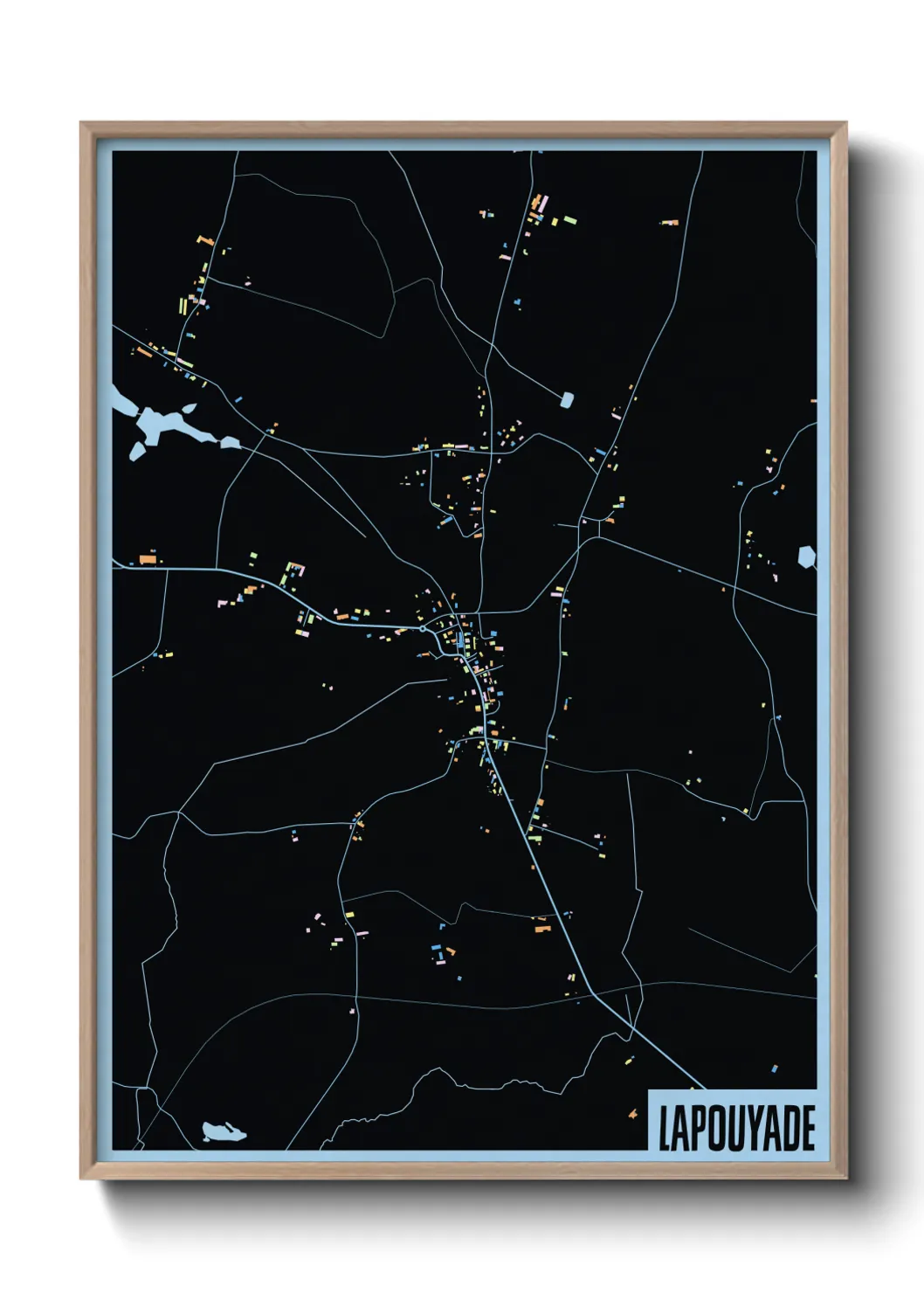 Un poster carteLapouyade