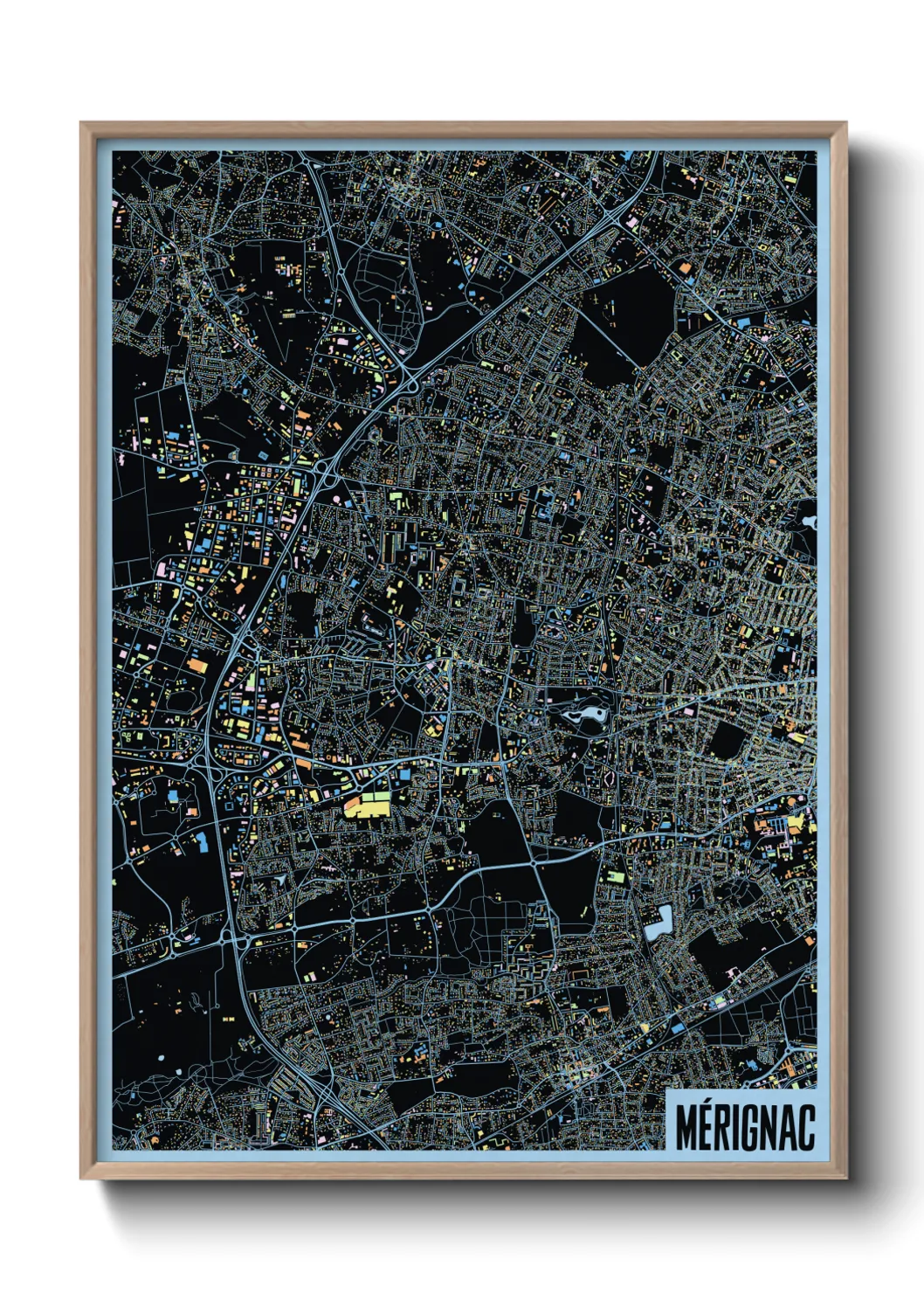 Un poster carteMérignac