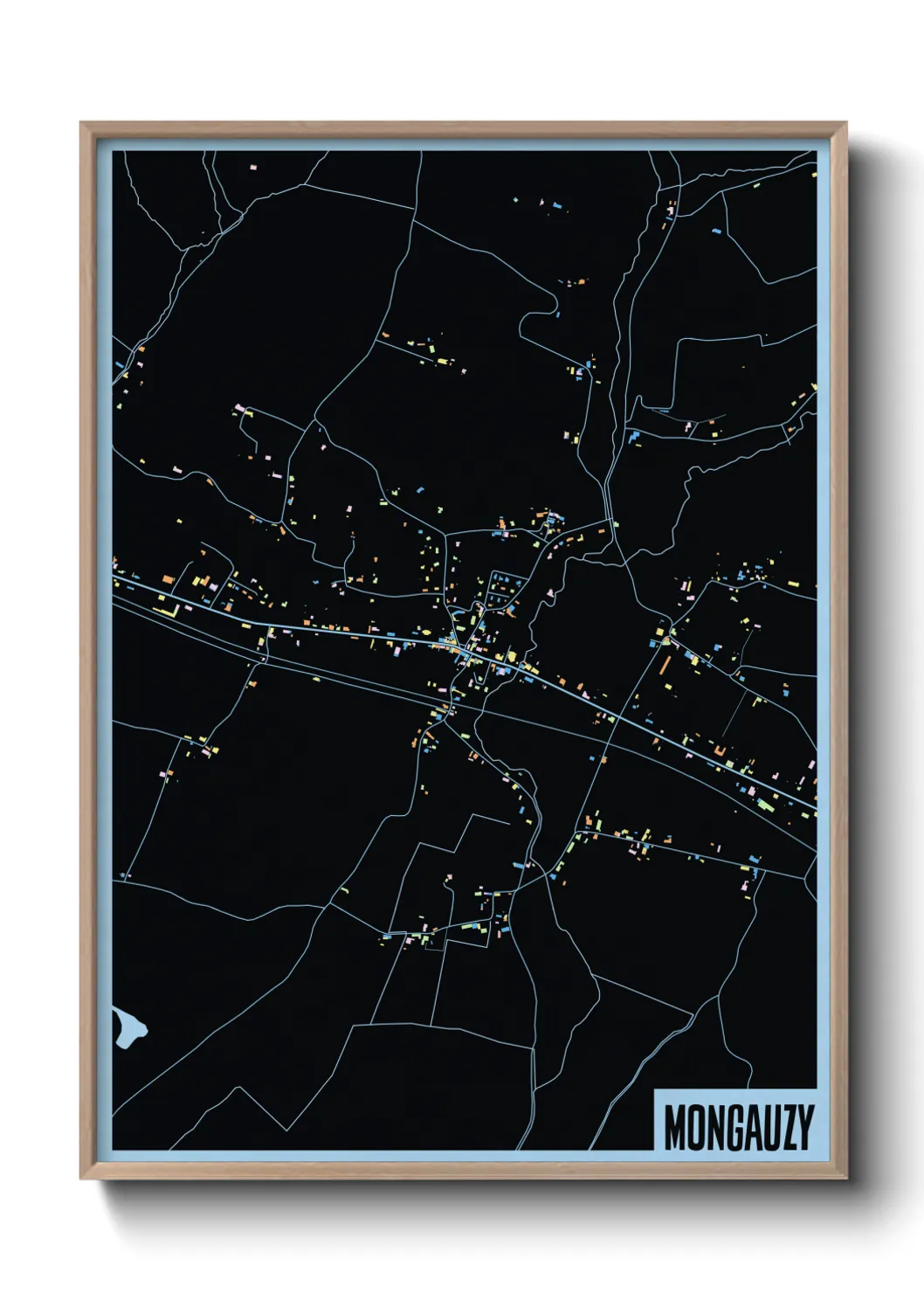 Un poster carteMongauzy