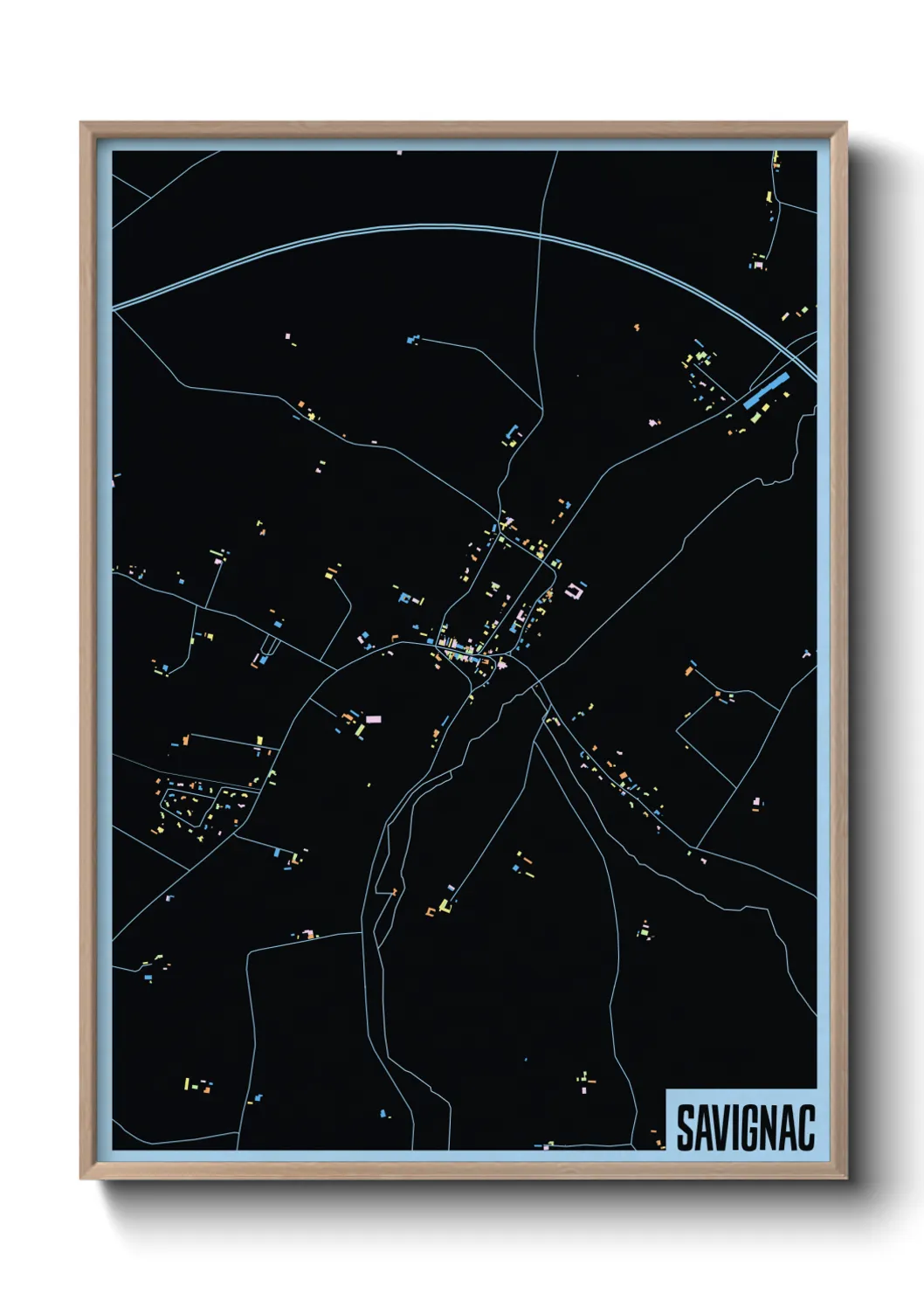 Un poster carteSavignac