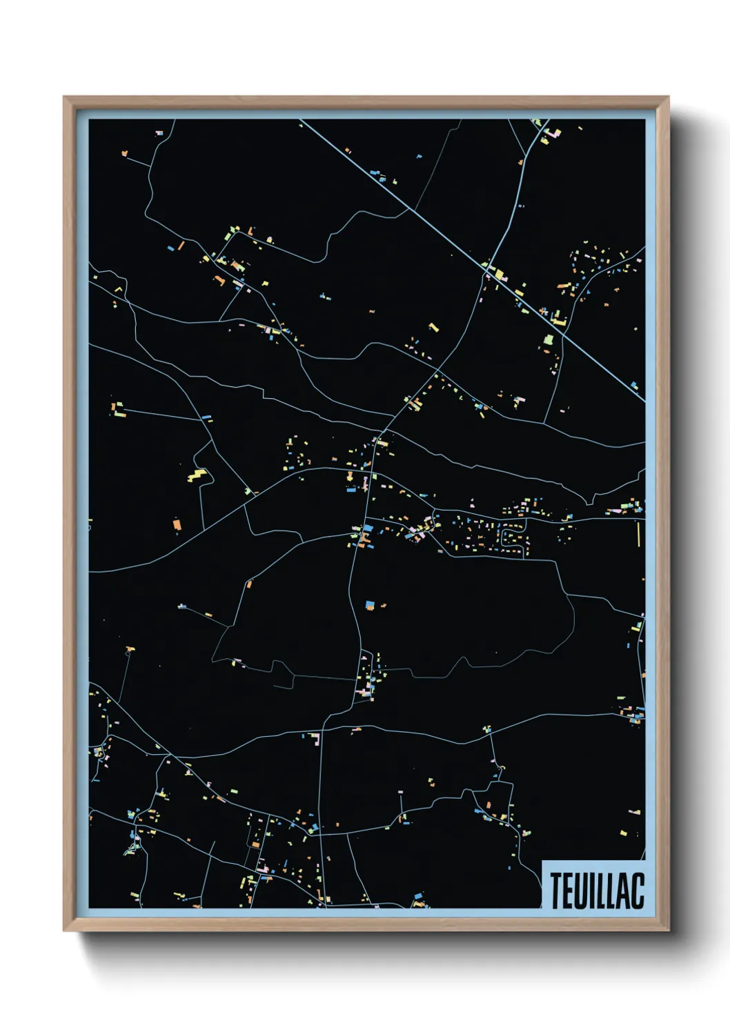 Un poster carteTeuillac