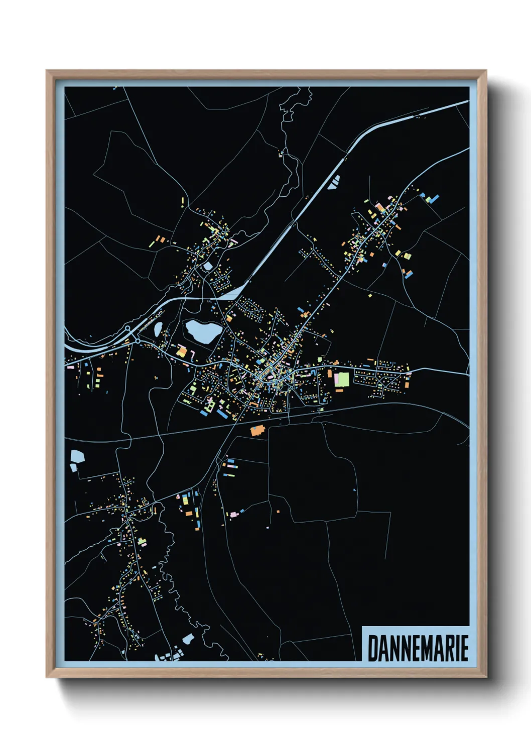 Un poster carteDannemarie