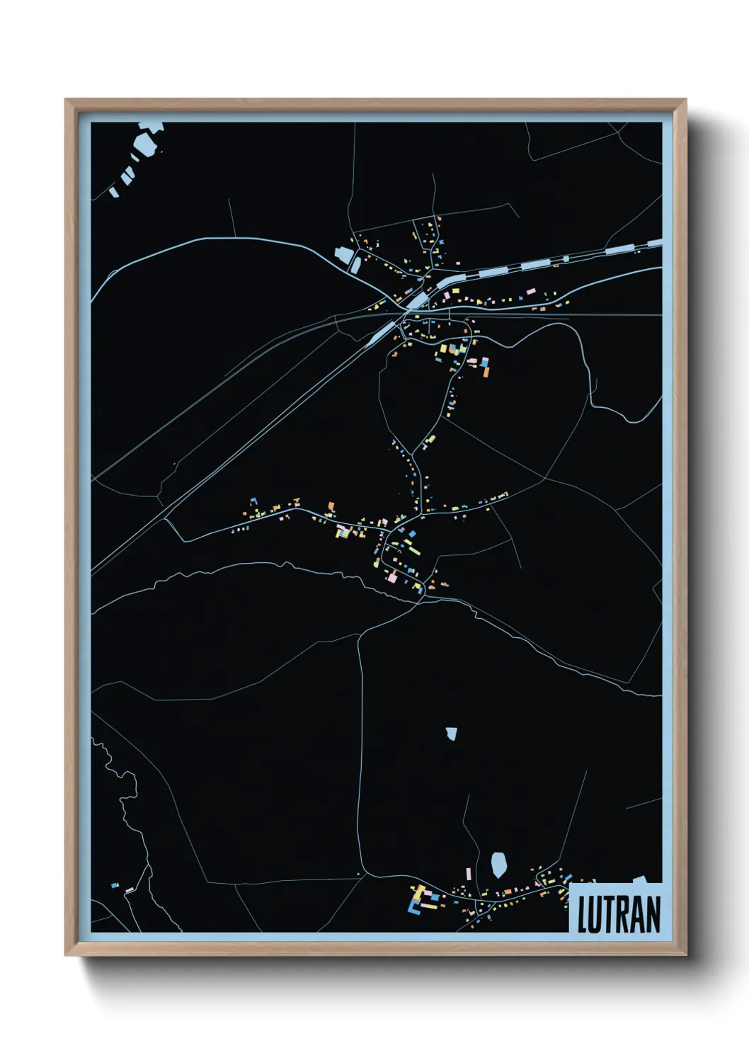 Un poster carteLutran