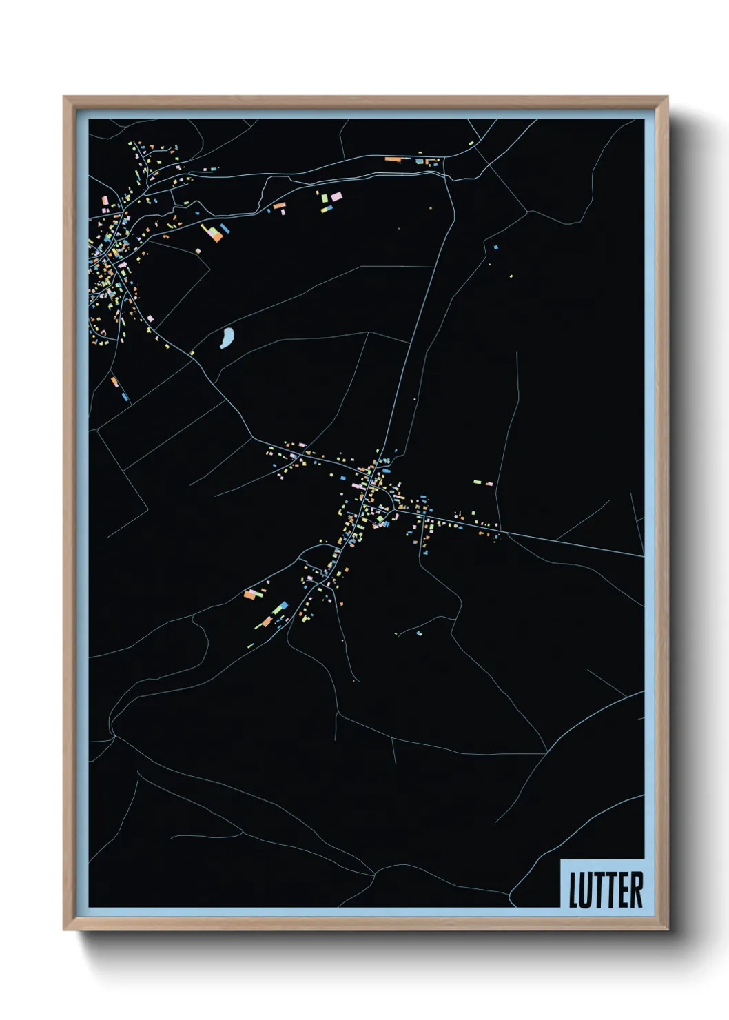 Une affiche de carte sur Lutter