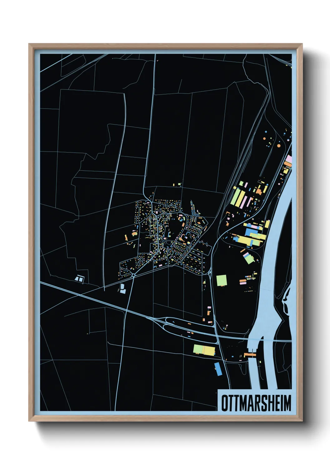Un poster carteOttmarsheim