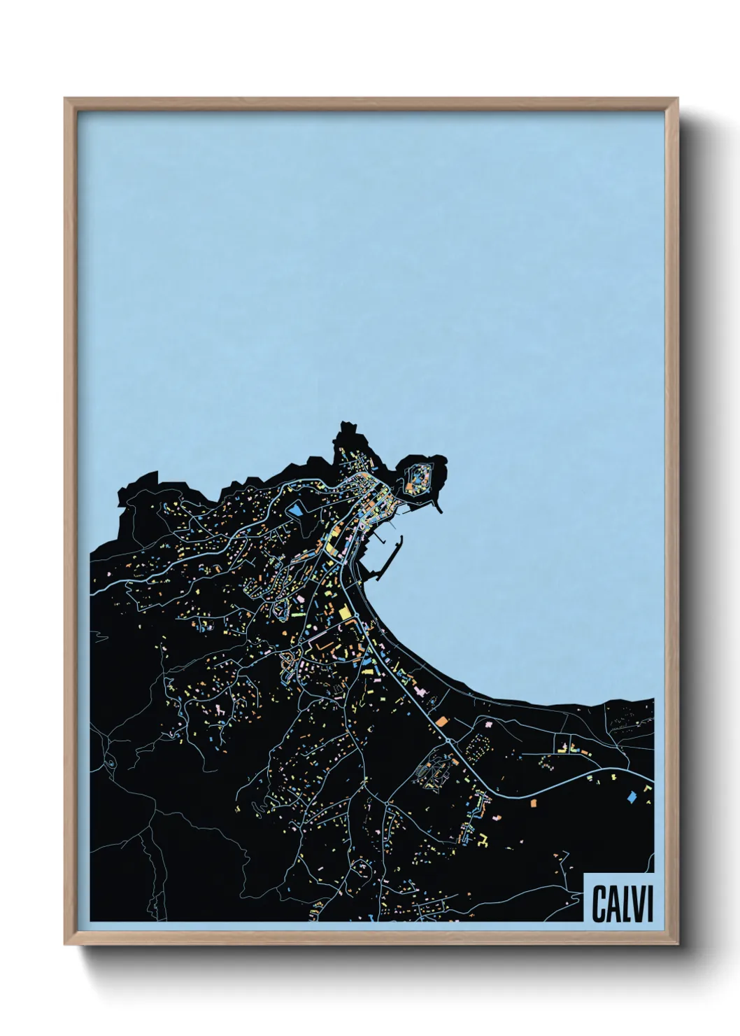 Un poster carteCalvi