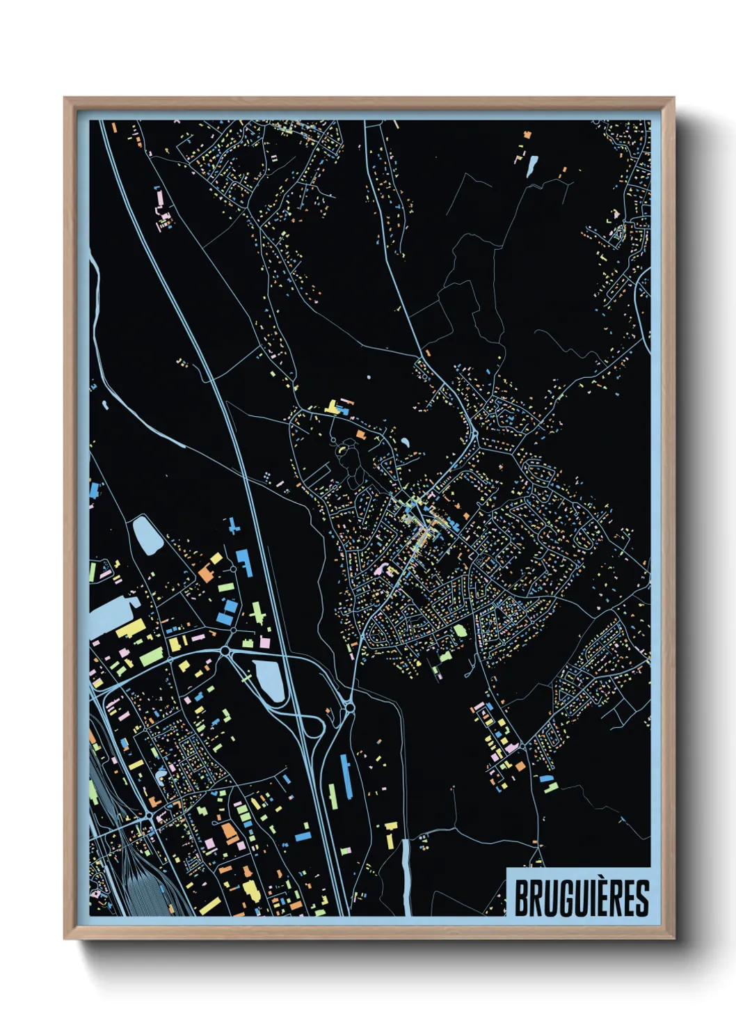 Un poster carteBruguières