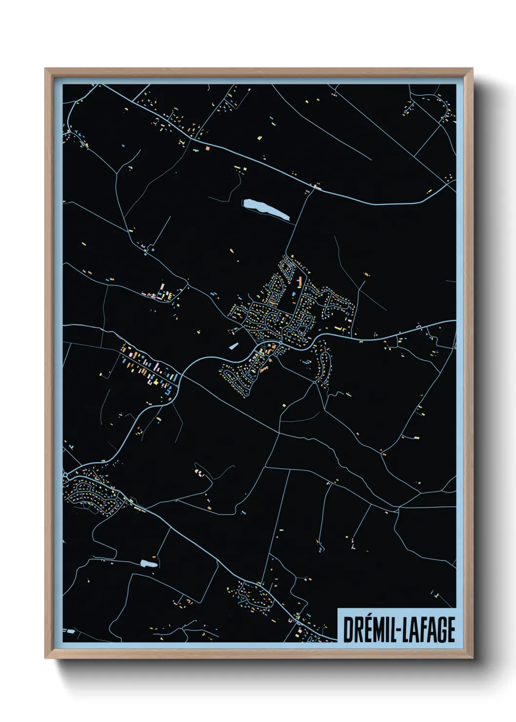Un poster carteDrémil-Lafage