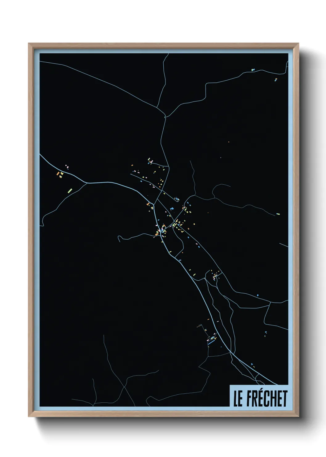 Un poster carteLe Fréchet