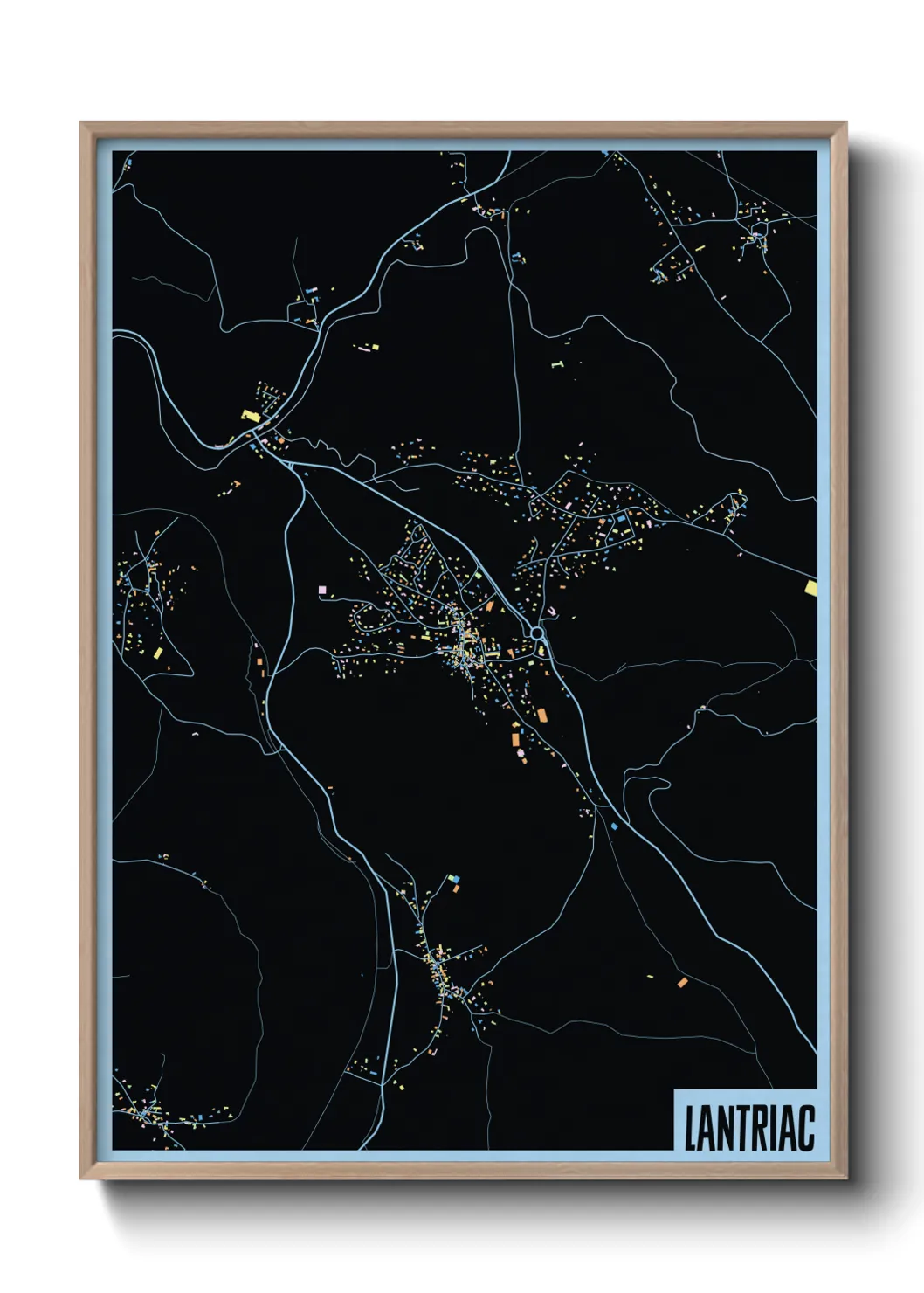 Un poster carteLantriac