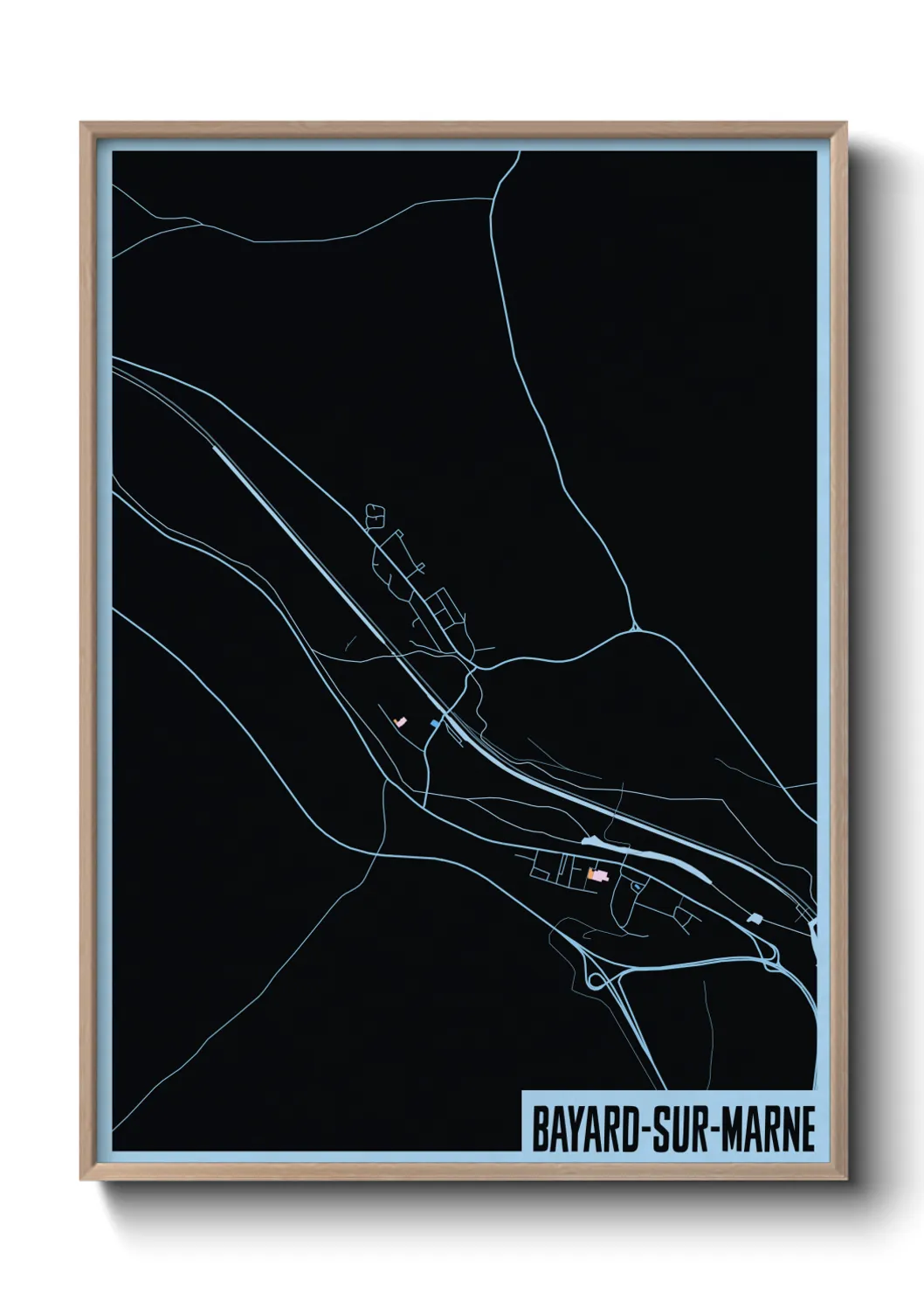 Un poster carteBayard-sur-Marne